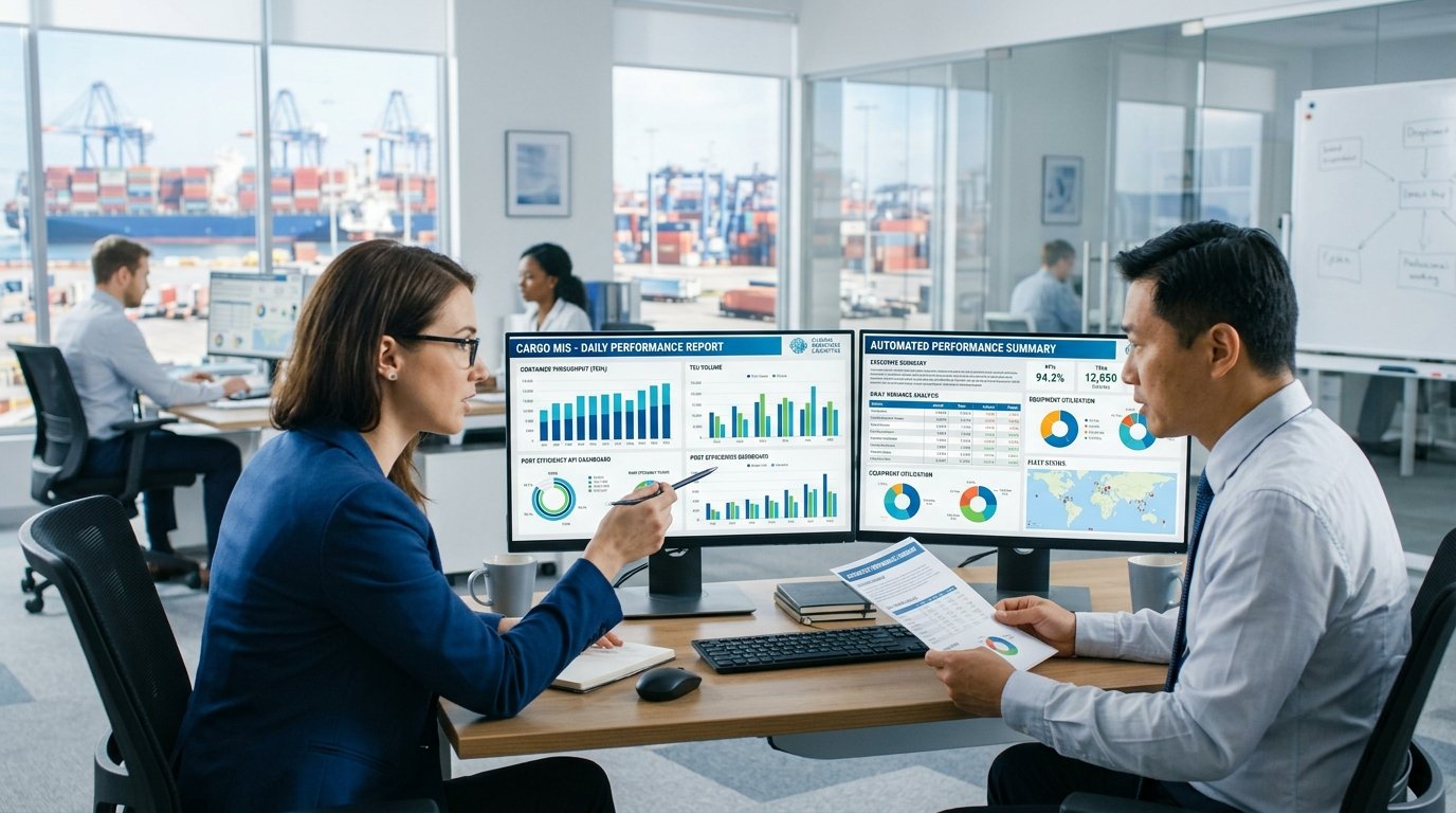 Cargo MIS Report - Automated Through System