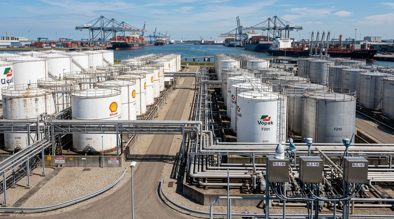 Liquid Tank Farm - Live Status